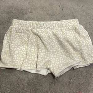 Cheetah Print Pajama Shorts